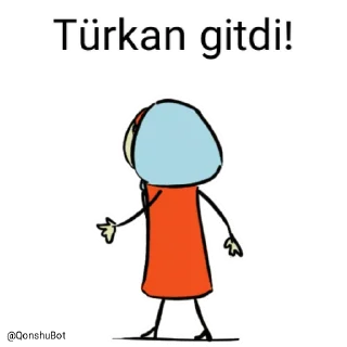 ✋️ emoji Türkan @Qonshubot Telegram sticker 2 of 31