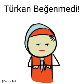 👎 emoji Türkan @Qonshubot Telegram sticker 21 of 31