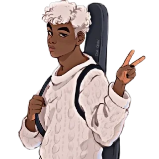 🦔 emoji Darkest Love Telegram sticker 3 of 20