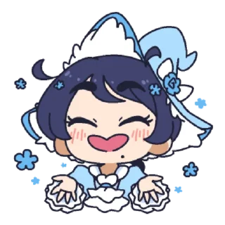 😁 emoji Starry Flowers Telegram sticker 18 of 24