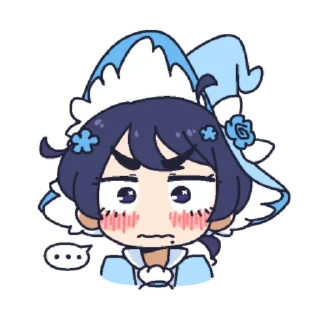 😳 emoji Starry Flowers Telegram sticker 11 of 24