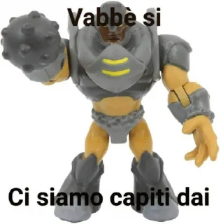 🤷 emoji Gormiti agata Telegram sticker 16 of 52