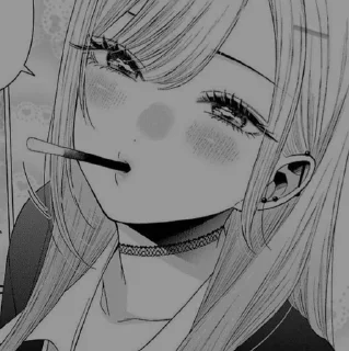➰ emoji ˗mix girl manga𓂅ׄ ֶָ֢ @KA_anime_sticker Telegram sticker 19 of 120