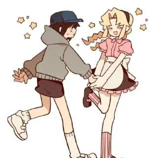 🎀 emoji ☆Эми × Биби☆ ➡️ @Ctikerubot Telegram sticker 5 of 118