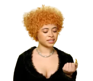🍦 emoji Ice Spice Telegram sticker 5 of 10