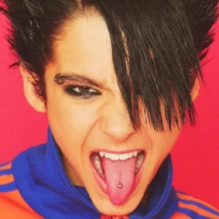 😝 emoji Bill Kaulitz 💖 Telegram sticker 24 of 47