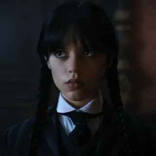 🔭 emoji Wednesday Addams by: @Darkdemons 📼🔭 Telegram sticker 8 of 70