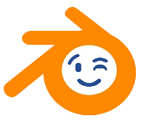 😉 emoji @Pars_Training Blender Stickers Telegram sticker 14 of 76