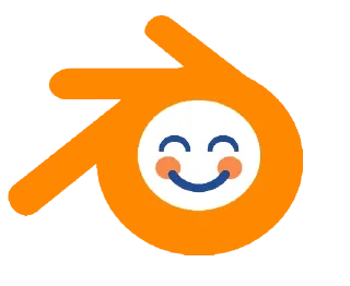😊 emoji @Pars_Training Blender Stickers Telegram sticker 13 of 76