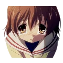 🙍 emoji clannad (for hinata) Telegram sticker 8 of 22