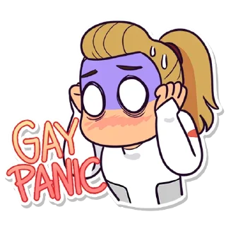 😨 emoji Catra & Adora Telegram sticker 16 of 16