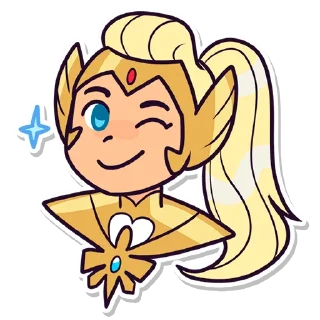😉 emoji Catra & Adora Telegram sticker 14 of 16