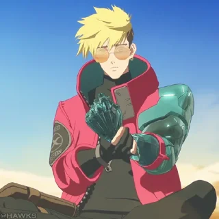 🦾 emoji Vash 🦾 (@TodorokiShouto) Telegram sticker 19 of 70