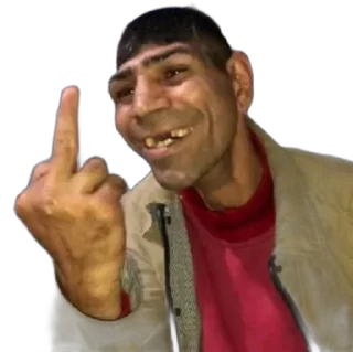 🖕 emoji 𝐅𝐈𝐋𝐀𝐍𝐊𝐄𝐒 in haremi Telegram sticker 1 of 7