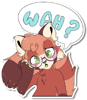 ❓ emoji Michi Panda Telegram sticker 6 of 23