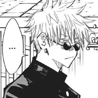 Sticker from Satoru Gojo - Jujutsu Kaisen Manga
