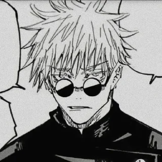 Sticker from Satoru Gojo - Jujutsu Kaisen Manga