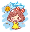 Sticker from Japanese Kawaii Girls