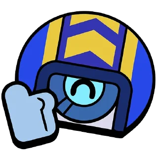 👍 emoji Stu Telegram sticker 5 of 9