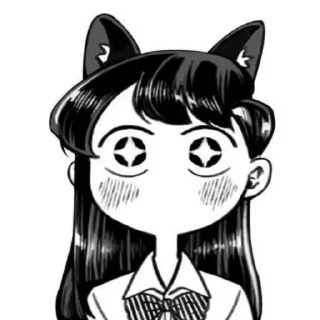 🪙 emoji ⁸Komi Shouko⁹⁹ @kardiologDrH Telegram sticker 10 of 94
