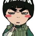 Sticker from Rock lee by Rahman Yato
