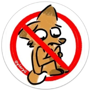 🚫 emoji Yoryi's 3 Telegram sticker 24 of 118