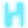 🐚 emoji Neon | TGPremiumFonts Telegram sticker 8 of 144