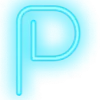 🐚 emoji Neon | TGPremiumFonts Telegram sticker 16 of 144