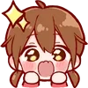 Cute Girl (@ShoutoEmoji) sticker preview 2