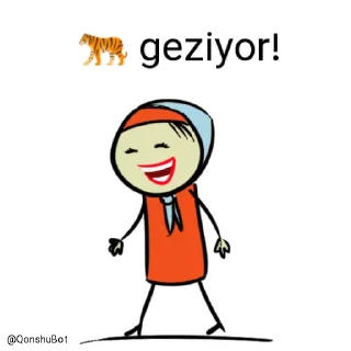 🚶‍♂️ emoji 🐅 @Qonshubot Telegram sticker 10 of 31