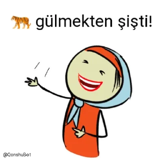 🤣 emoji 🐅 @Qonshubot Telegram sticker 23 of 31