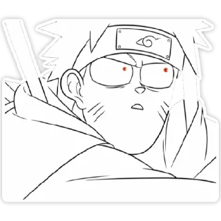 🙄 emoji ◇A_SAKATA  🔮Naruto_Shippop Telegram sticker 11 of 54