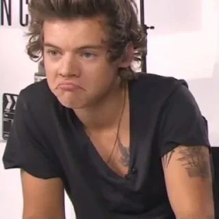 ☹️ emoji Harry'S MoOD by [ @Onedirectiongay ] Telegram sticker 1 of 48
