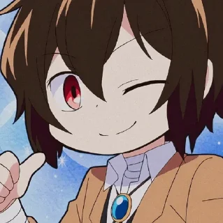 😉 emoji Anime World's Telegram sticker 16 of 70