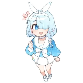 😁 emoji BlueArchive Telegram sticker 22 of 29