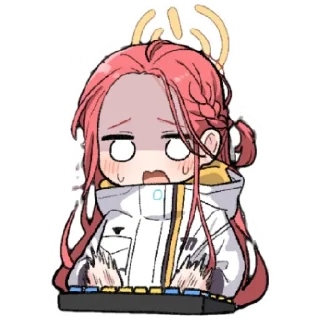 😁 emoji BlueArchive Telegram sticker 9 of 29