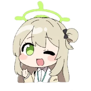 😁 emoji BlueArchive Telegram sticker 4 of 29
