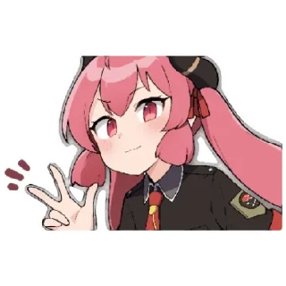 😁 emoji BlueArchive Telegram sticker 1 of 29