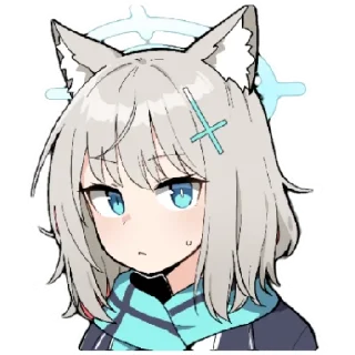😁 emoji BlueArchive Telegram sticker 2 of 29