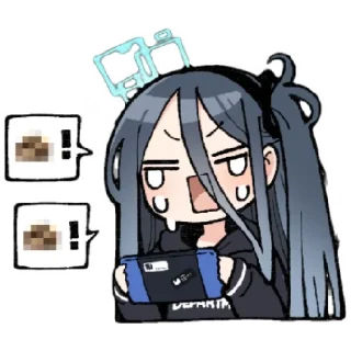😁 emoji BlueArchive Telegram sticker 13 of 29