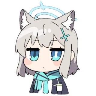 😁 emoji BlueArchive Telegram sticker 8 of 29