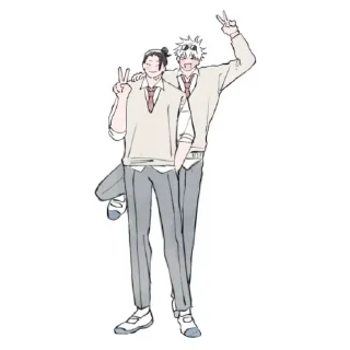 ⛓ emoji After Gojo said "i love you" 2/2 Telegram sticker 1 of 52