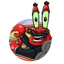 Sticker from Mr. Krab by @rock_king319