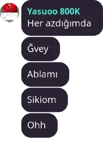 🖖 emoji Humor Hat Chat #KimseBaşEdemez pack by @QuotLyBot Telegram sticker 8 of 120
