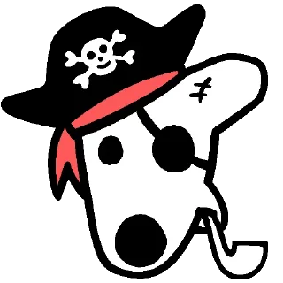 🏴‍☠️ emoji DOGS IN COLOUR @dogs_community Telegram sticker 9 of 12