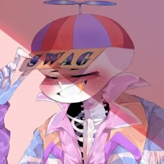 🛹 emoji Fresh sans reaction by @bambiwasfound Telegram sticker 23 of 67