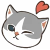 😉 emoji Nyankomoji @StickersPackRobot Telegram sticker 13 of 200