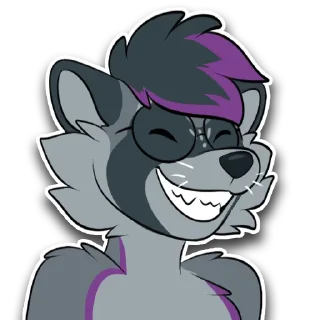 Sticker from Reggie Raccoon (@BoiiReggie)