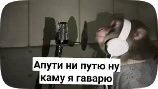 Sticker from Обезьянки поны 3