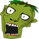 😫 emoji Halloween Zombie Telegram sticker 16 of 16